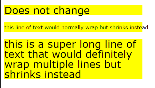 jQuery Shrink Font to Fit